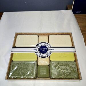 VINTAGE French Milled‎ Vegetable Soap 4 POUNDS! Lavender Melon Almond Exfoliant